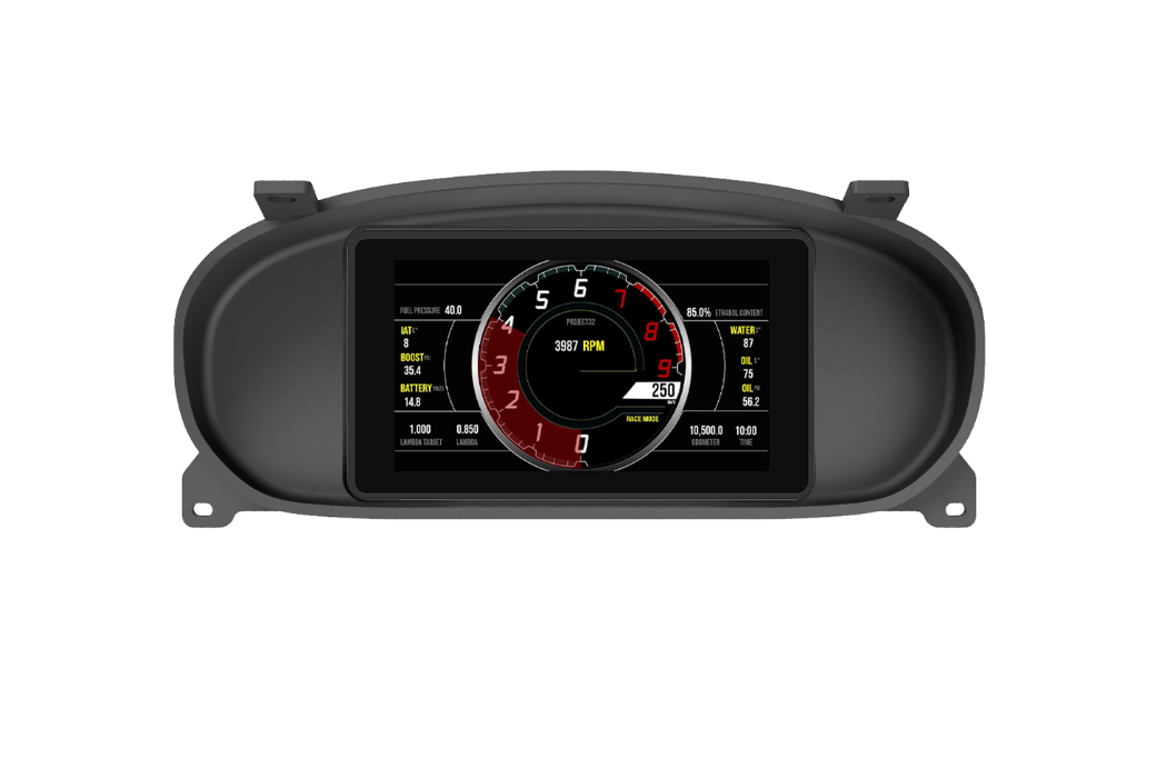 Recessed Dash Mount for the Powertune Digital 7" Dash (Display Sold Separately)