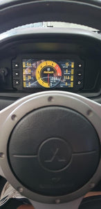 Mitsubishi Lancer EVO 7, 8 & 9 Dash Mount Recessed for the Haltech iC-7 (display not included)