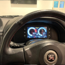 Load image into Gallery viewer, Nissan Skyline R34 Dash Mount Recessed for the Haltech iC-7 Display (display not included)